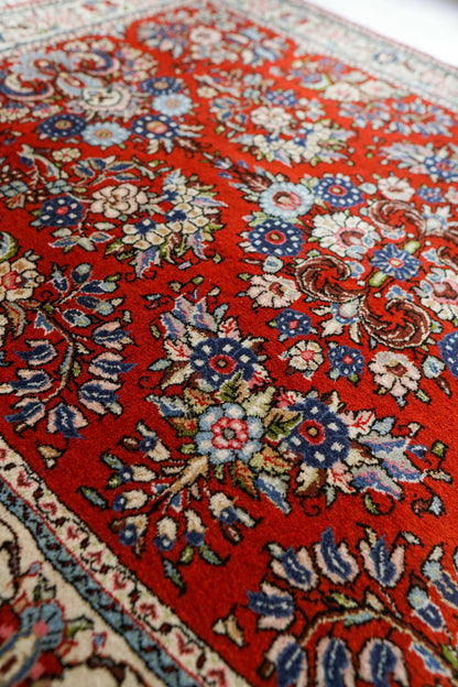  ペルシャ手織り絨毯 サルーク産 160×110cm