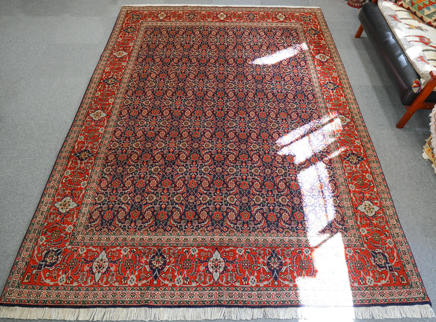 295×202cm ペルシャ手織り絨毯タブリーズ産 Decorworks