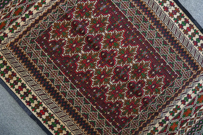  134×86cm ペルシャ手織りキリム