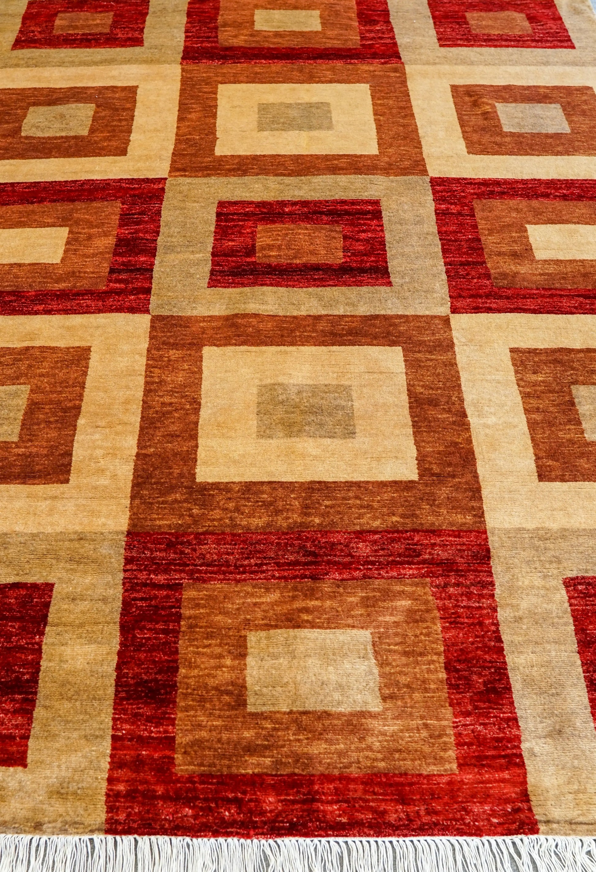 200×146cm  手織り ギャッベ Decorworks
