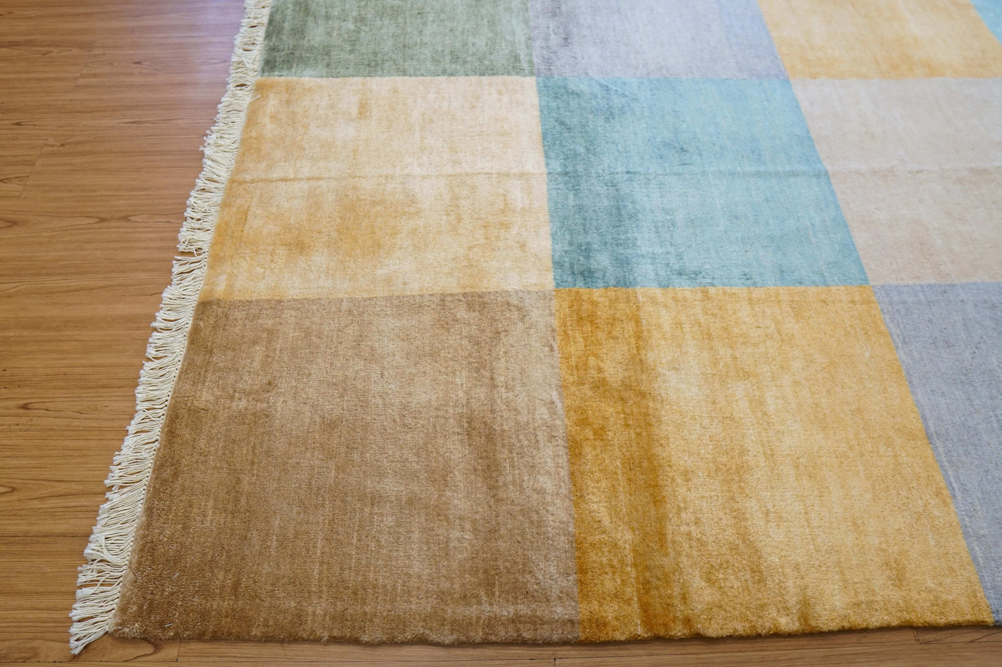  パキスタン手織りギャッベ 221×154cm