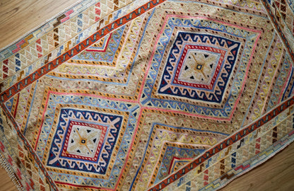 Collection 120×80cm アフガニスタン オールドマシュワニキリム 手織り 絨毯