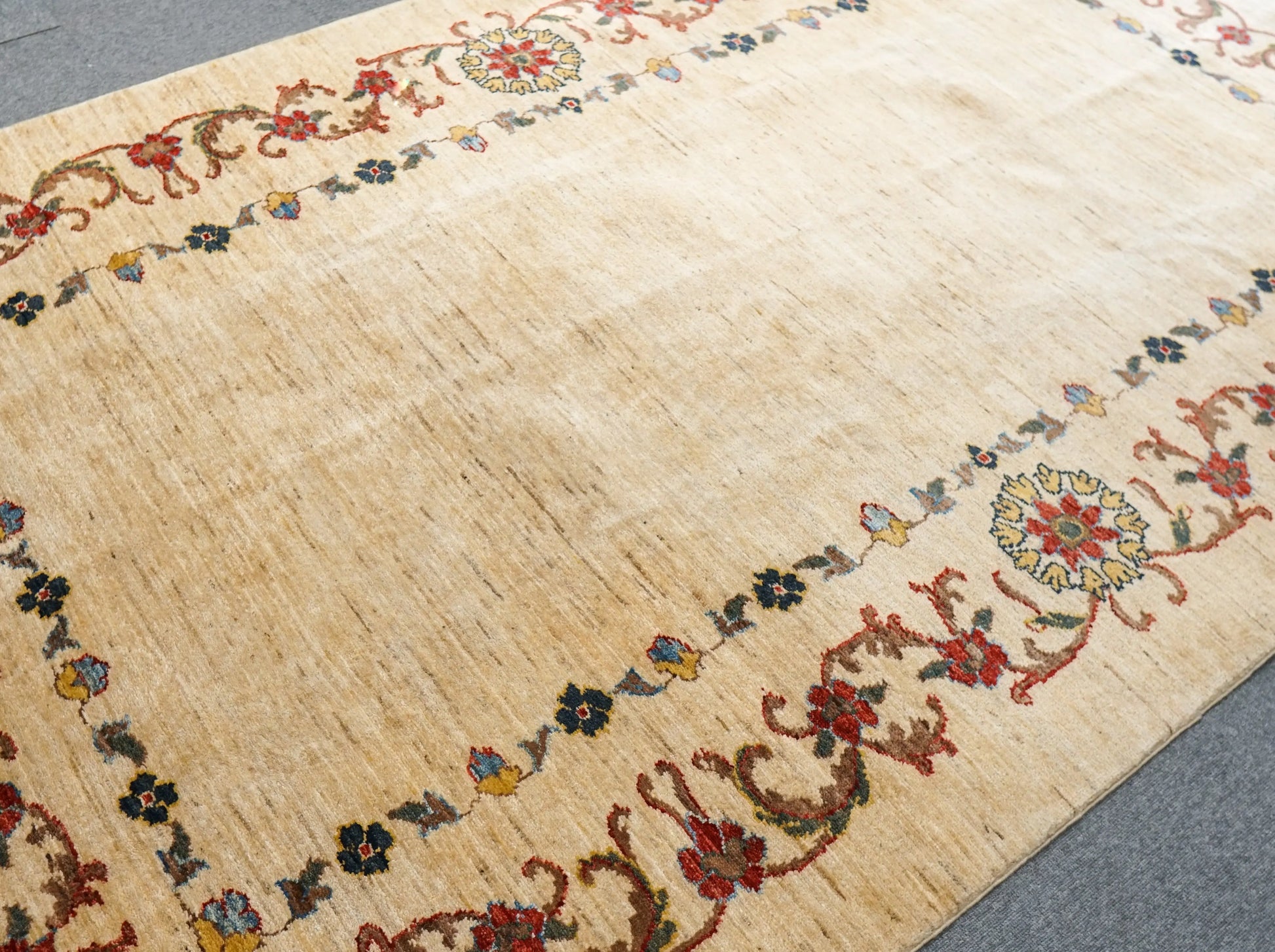 250×152cm  ガズニウール手織りギャッベ パキスタン 絨毯 - Decorworks