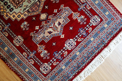 パキスタン手織り絨毯 156×94cm