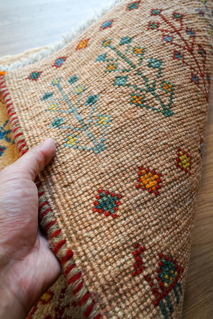 Collection 75×54cm ペルシャ手織りギャッベ アマレ族 カシュガイ