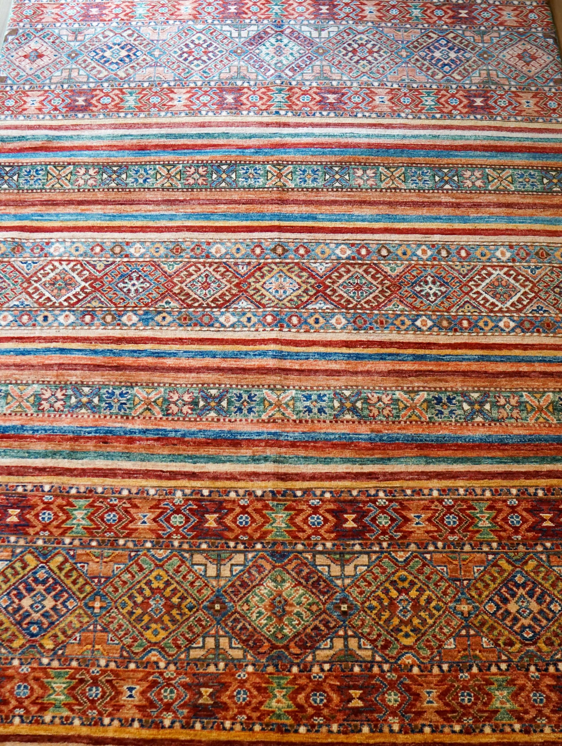 Collection アフガニスタン ガズニーウール 絨毯 206×145cm　トライバルラグ