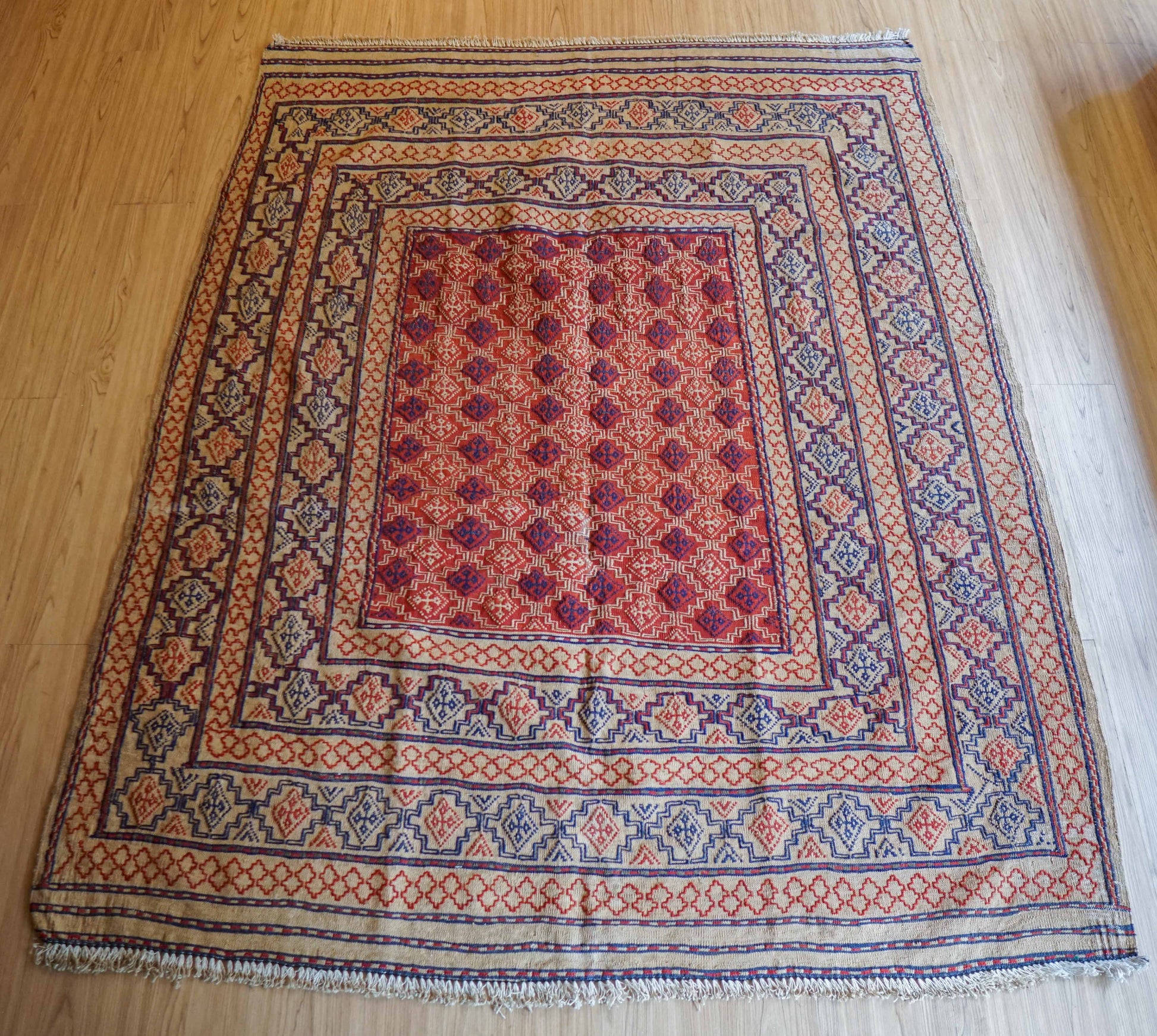  ペルシャ手織りオールドキリム  184×150cm