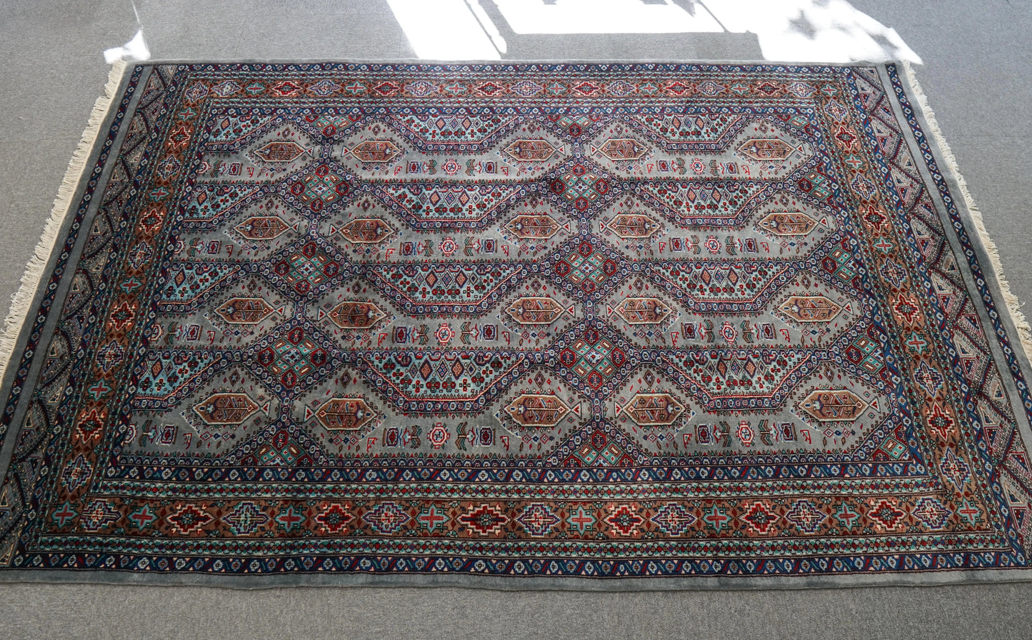 239×154cm【パキスタン手織り絨毯】 Decorworks