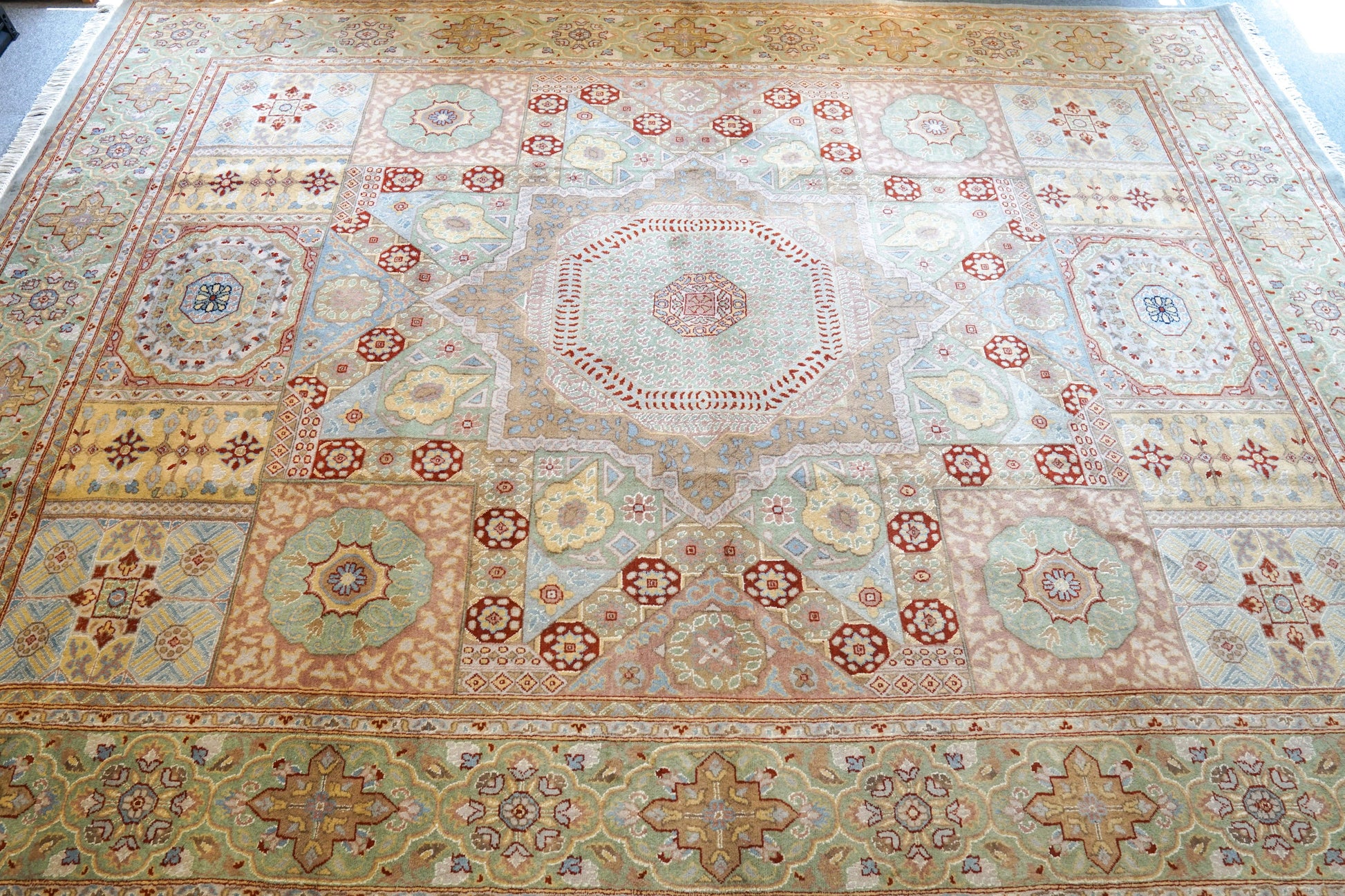 Collection 314×240cm パキスタン手織り絨毯｜マムルーク様式 ダブルノットの上質な