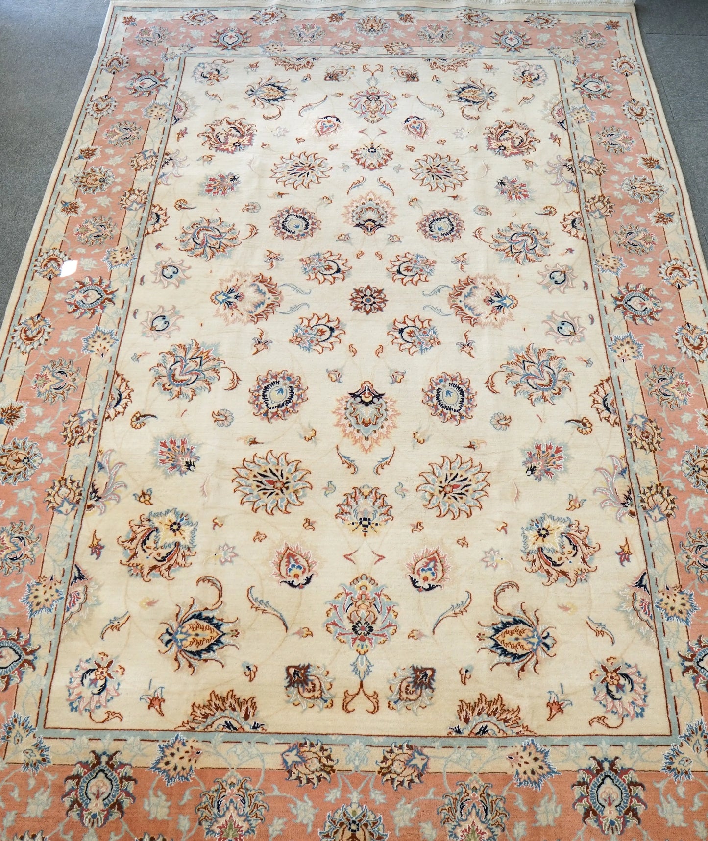 293×188cm　ペルシャ手織り絨毯 タブリーズ産 - Decorworks