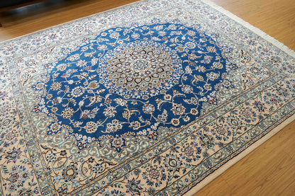  ペルシャ絨毯 ナイン産 250×204cm　