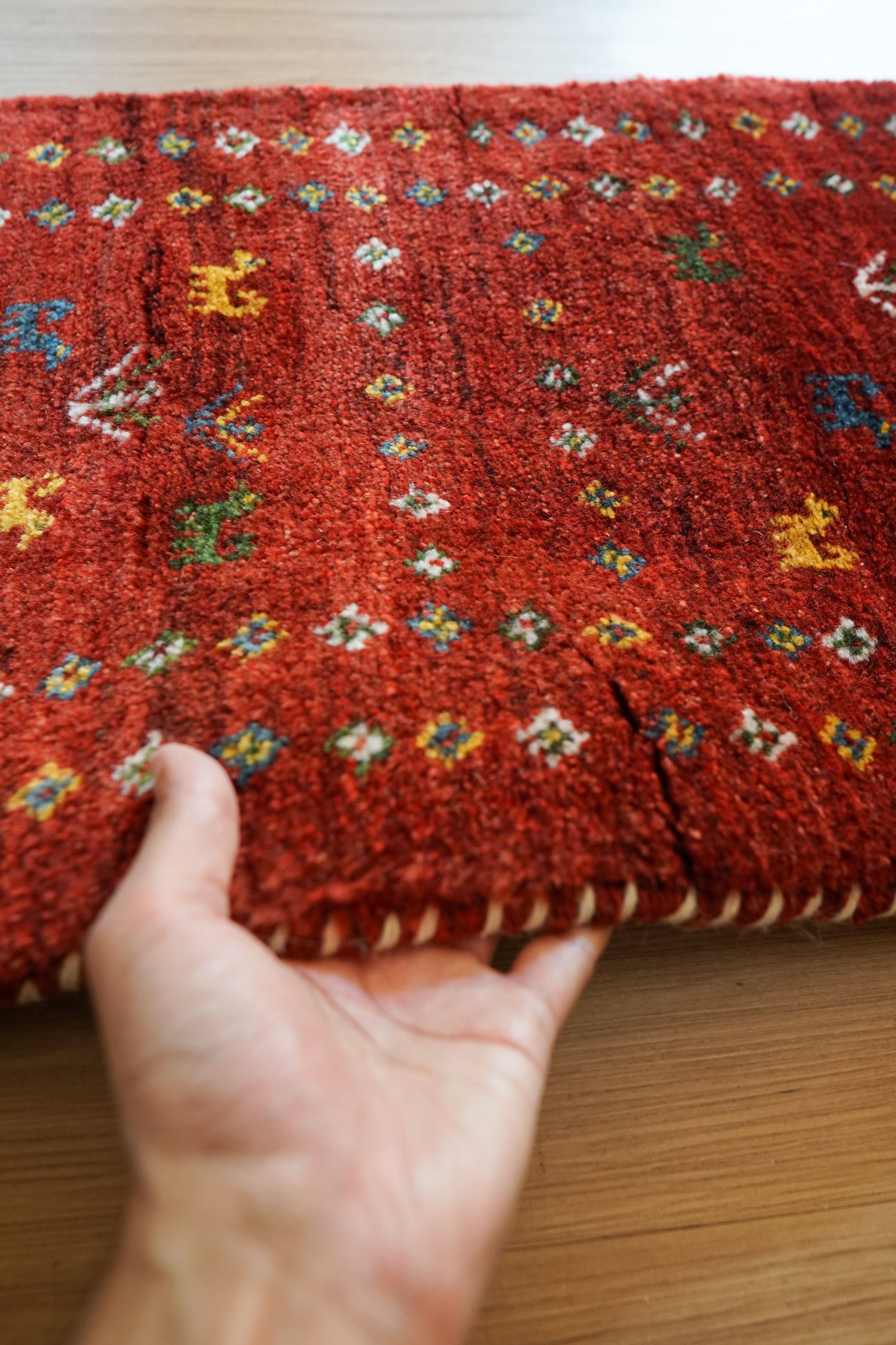 Collection 120×44cm ペルシャギャッベ アマレ族 ギャベ　ランナー