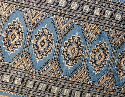  パキスタン手織り絨毯　ランナー  185×63cm