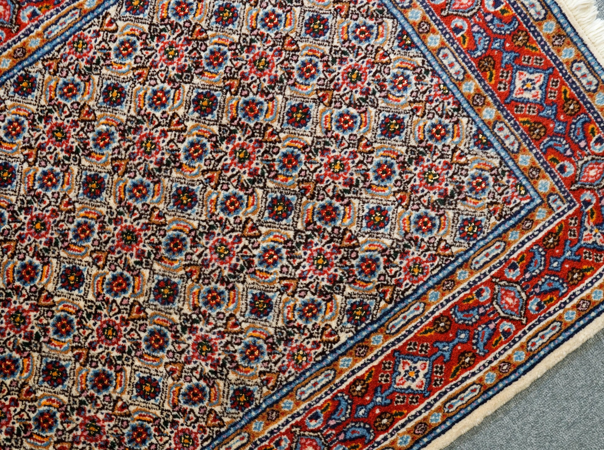 117×78cm ペルシャ手織り絨毯 Moud - Decorworks