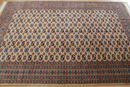  パキスタン手織り絨毯 239×156cm｜メリノウール