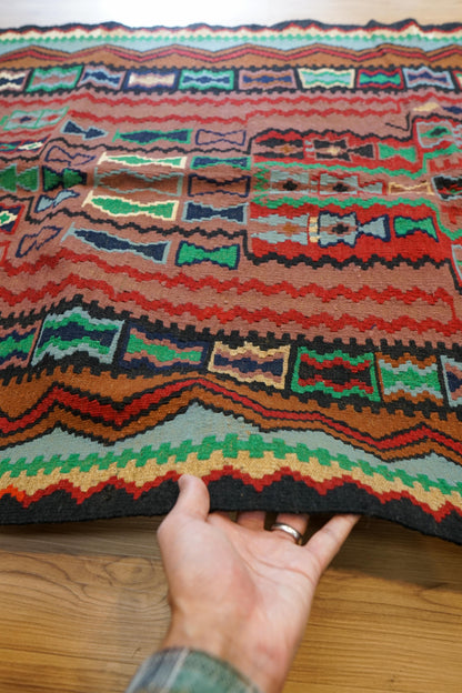  ペルシャ手織りキリム 210×100cm