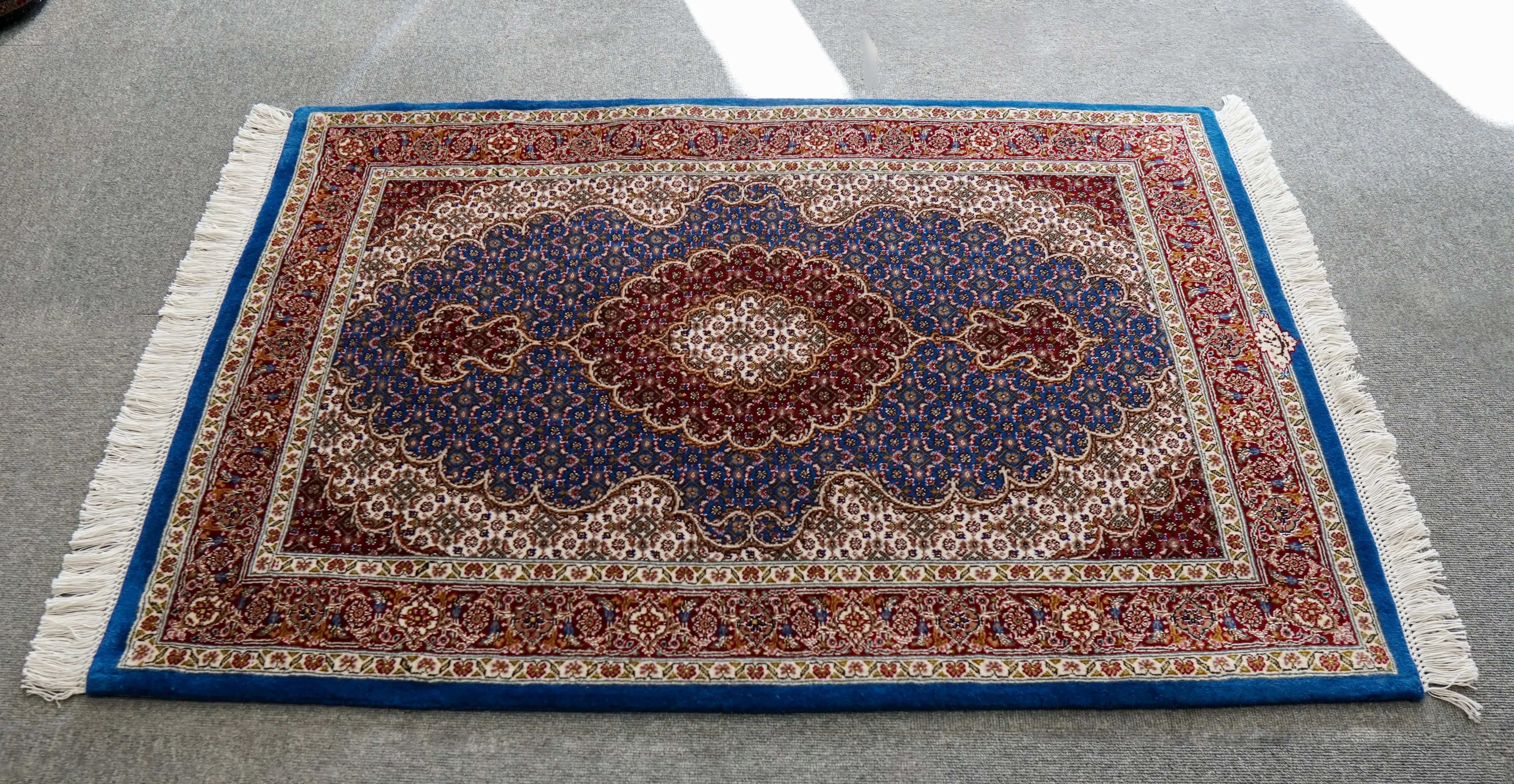 ペルシャ手織り絨毯120×82cmタブリーズ産 50RAJ - Decorworks