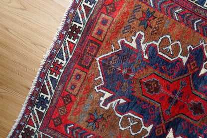  トライバルラグ ペルシャ絨毯 バルーチ 140x84cm