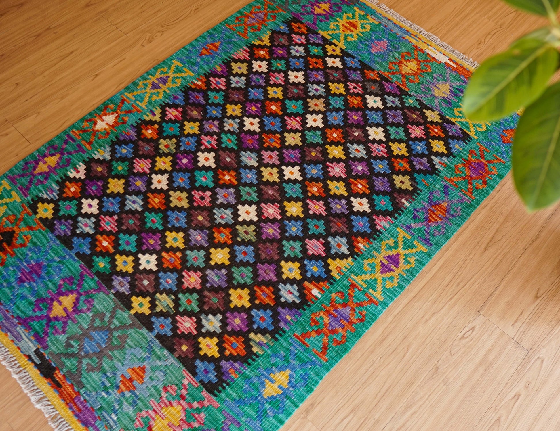  149×102cm　　アフガニスタン手織りキリム　　　