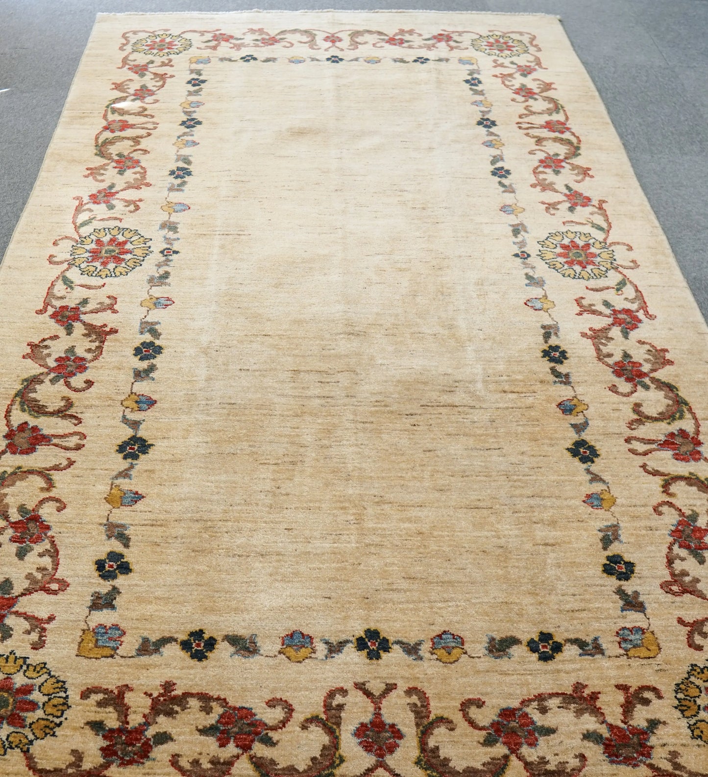 250×152cm  ガズニウール手織りギャッベ パキスタン 絨毯 - Decorworks