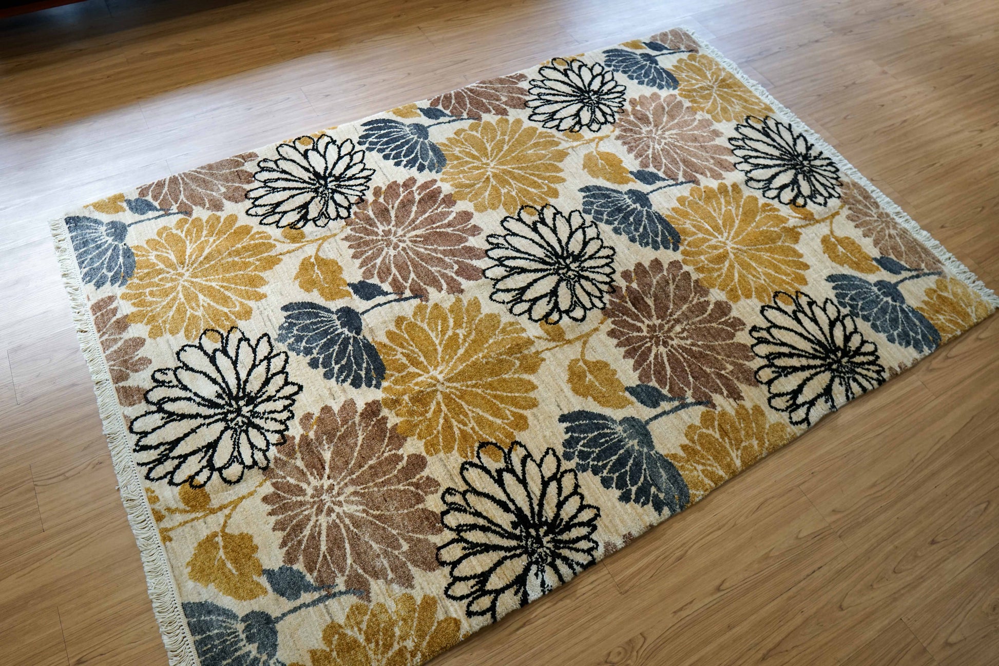  アフガニスタン手織りギャッベ 202×140cm