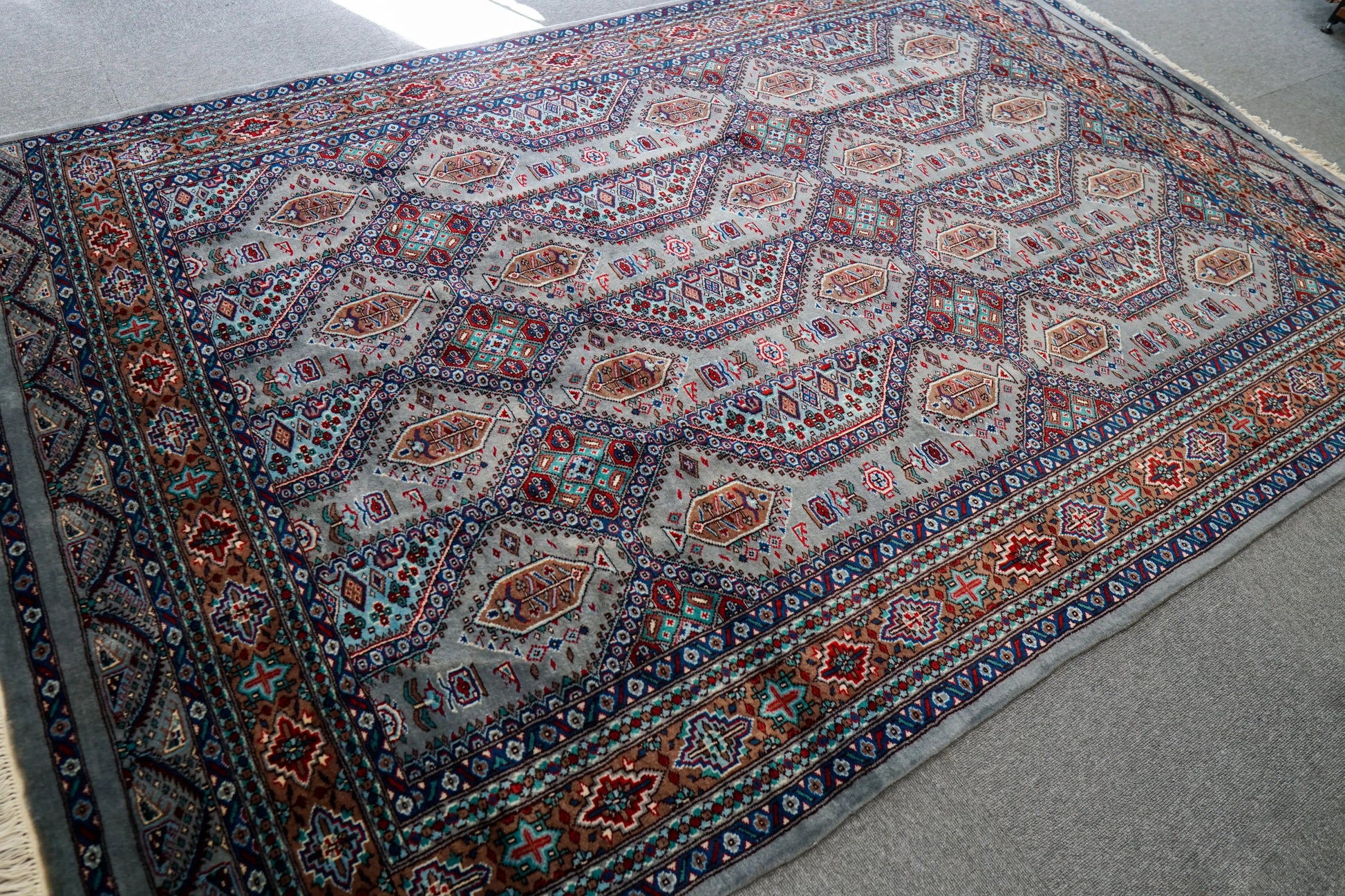 239×154cm【パキスタン手織り絨毯】 Decorworks
