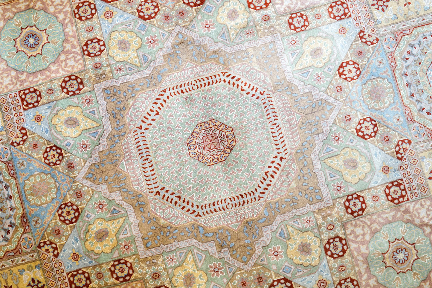 Collection 314×240cm パキスタン手織り絨毯｜マムルーク様式 ダブルノットの上質な