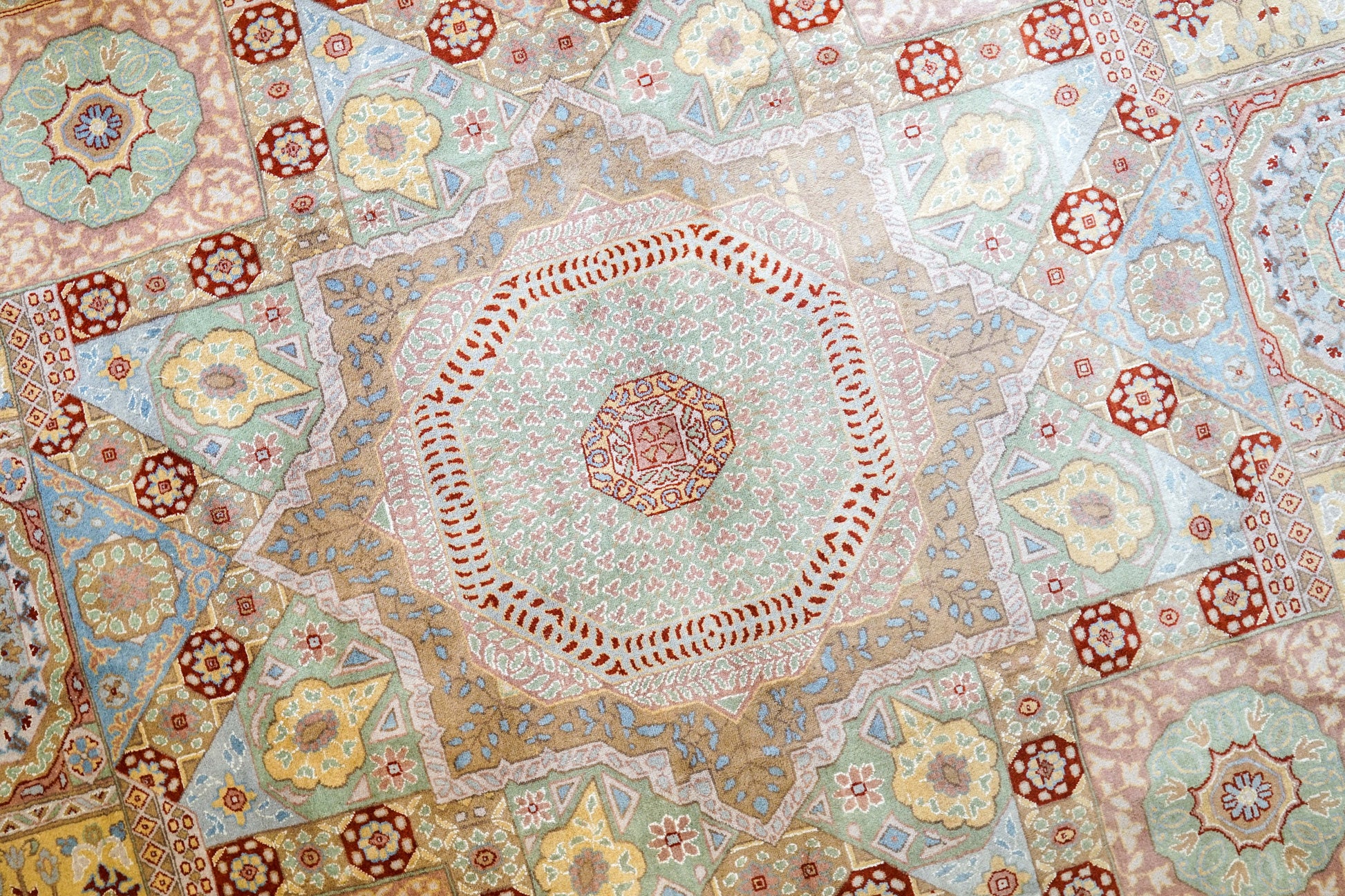 Collection 314×240cm パキスタン手織り絨毯｜マムルーク様式 ダブルノットの上質な