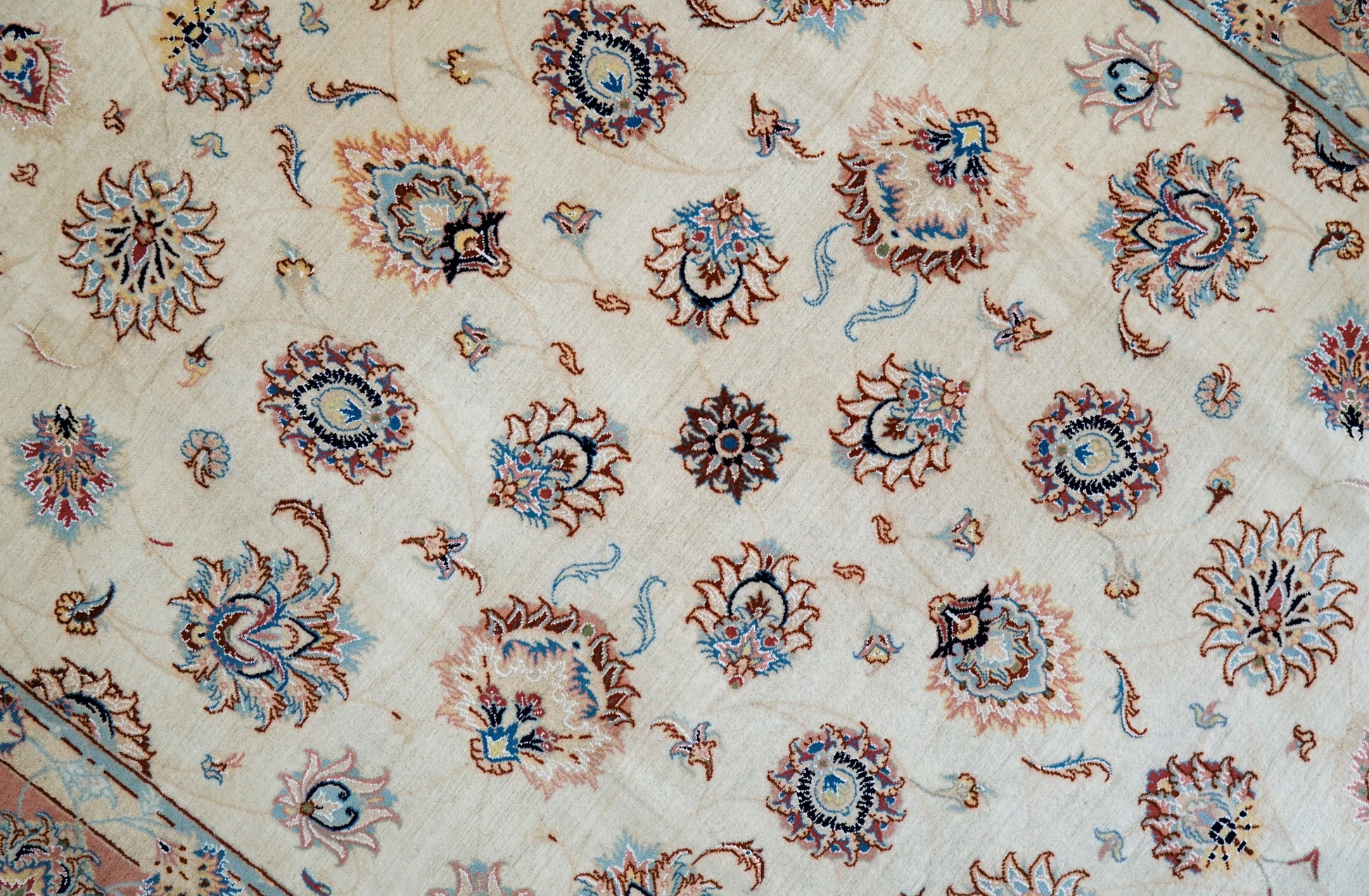 293×188cm　ペルシャ手織り絨毯 タブリーズ産 - Decorworks