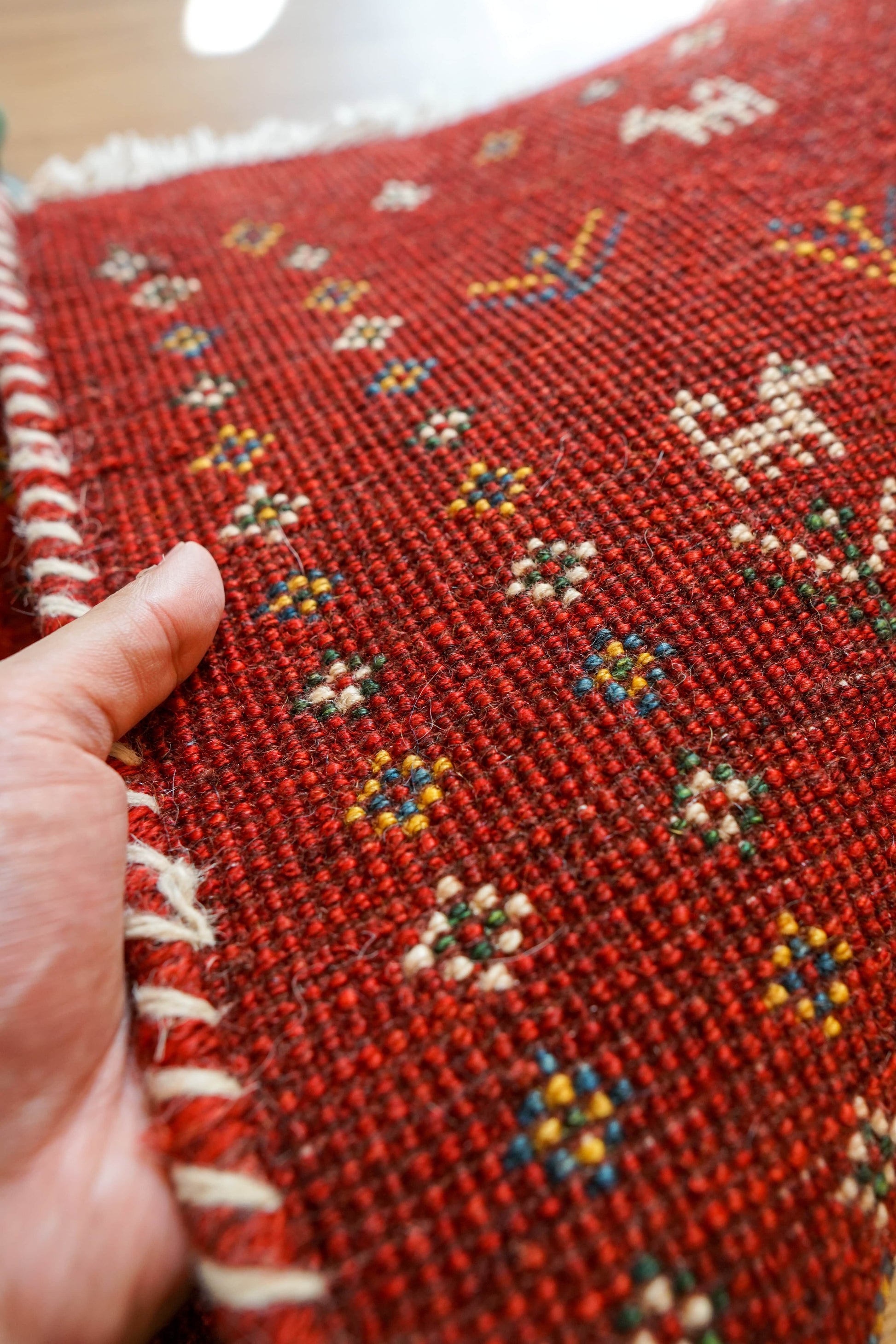 Collection 120×44cm ペルシャギャッベ アマレ族 ギャベ　ランナー