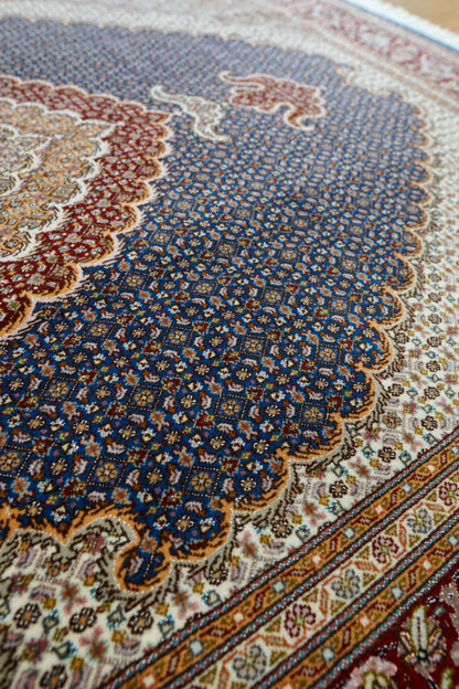 232×167cm 手織り ペルシャ絨毯 タブリーズ産　50RAJ