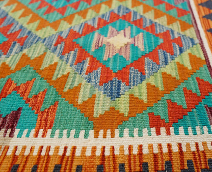 90×60cm　　アフガニスタン手織りキリム Decorworks