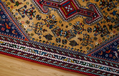 Collection ペルシャ手織り絨毯 アバデ 150×100cm Fine Quality トライバルウールラグ