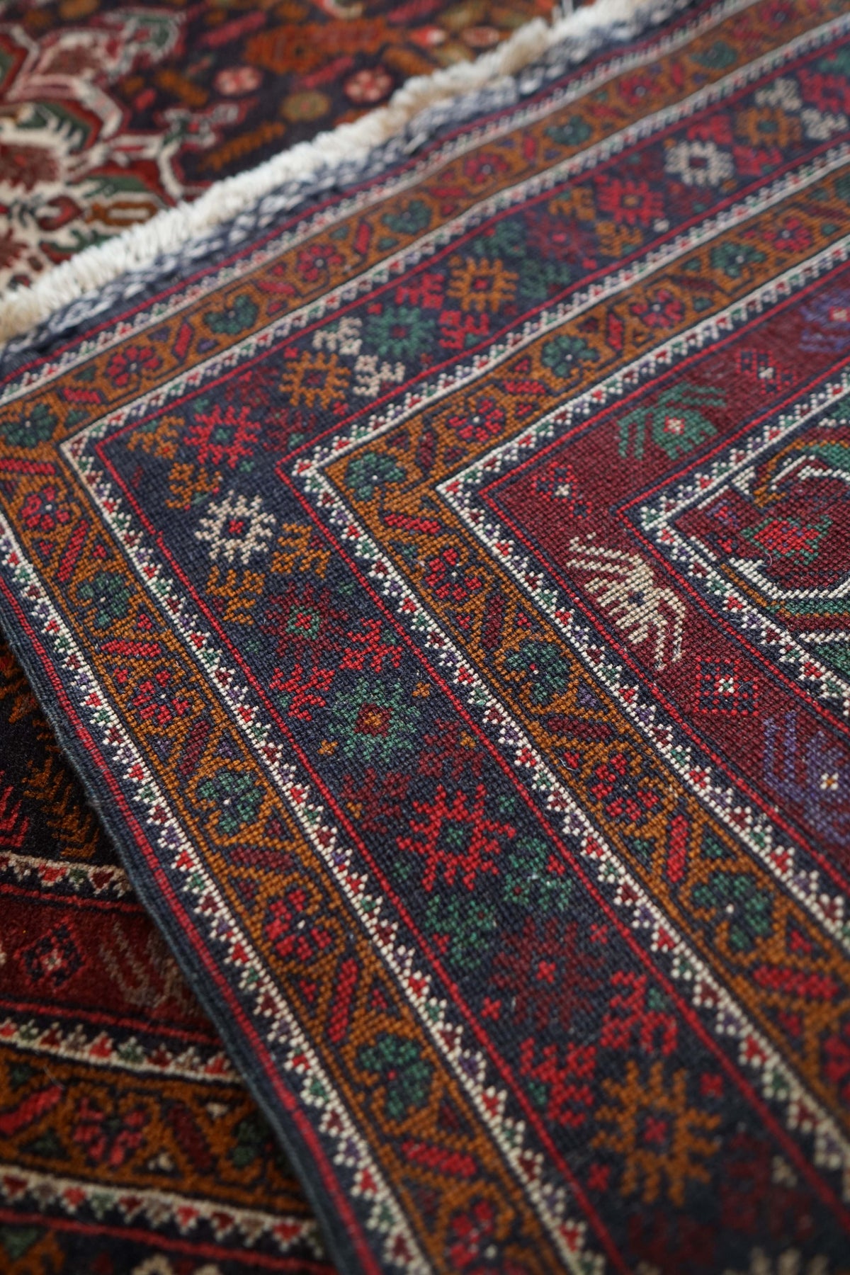  ペルシャ絨毯 バルーチ産 210×114cm｜上質な手織り・柔らかなウール