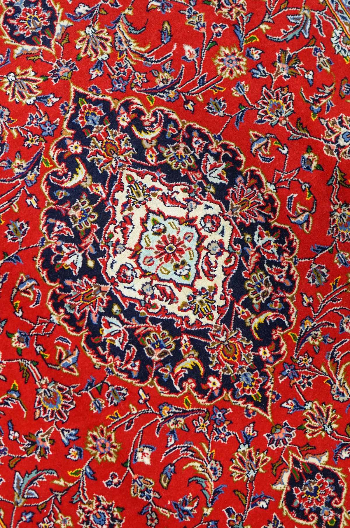  ペルシャ絨毯 カシャーン産 (カシャン) シャドサル工房 225×150cm