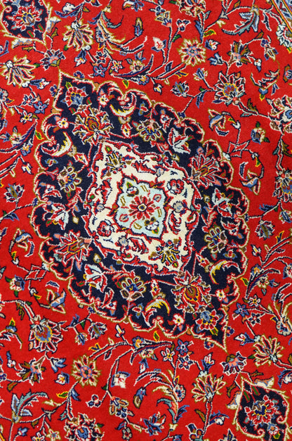  ペルシャ絨毯 カシャーン産 (カシャン) シャドサル工房 225×150cm