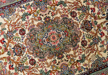 200×135cm　 ペルシャサルーク総手織り絨毯 Decorworks