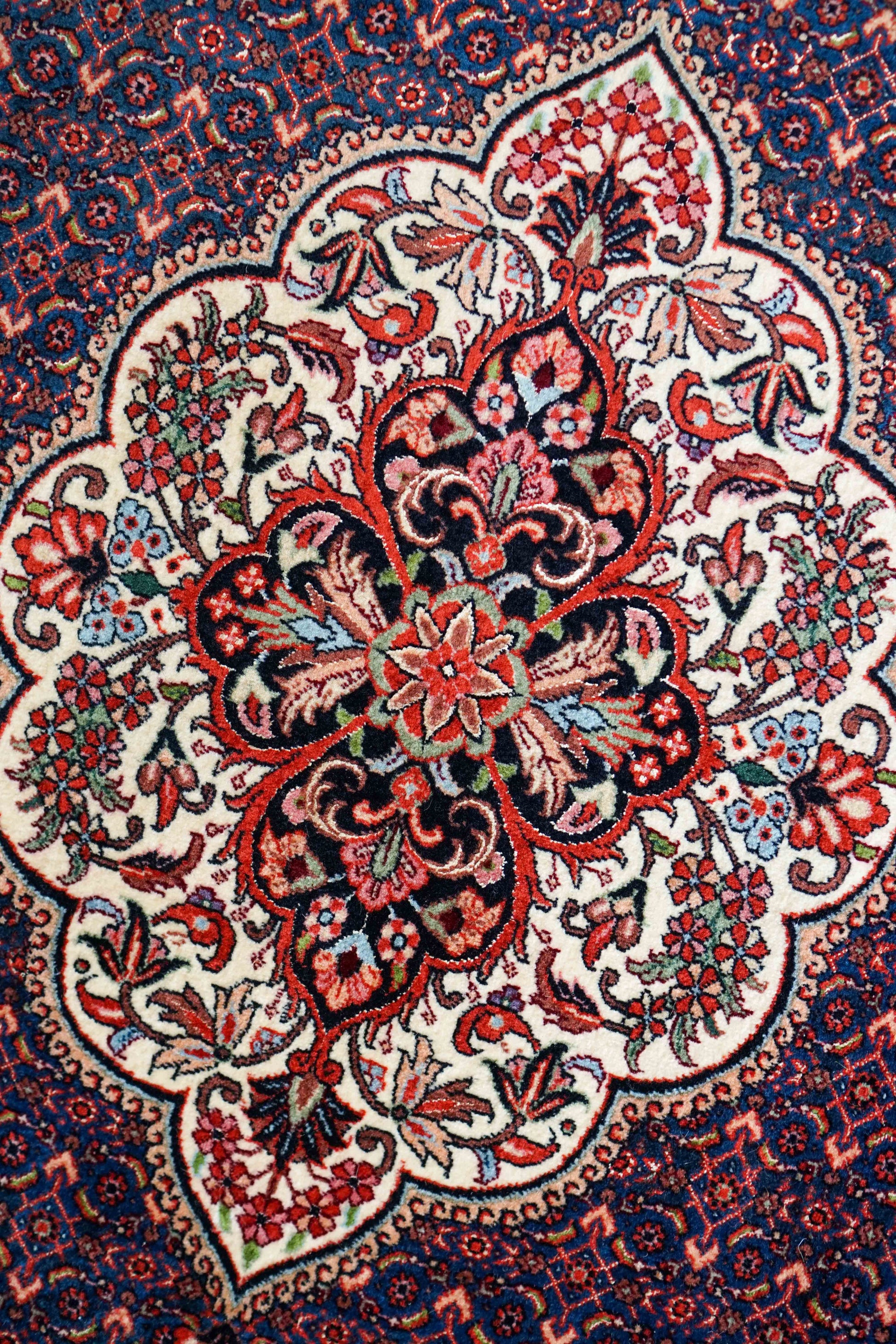  ペルシャ絨毯 ビジャール産 ビジャー 225×154cm タカブ