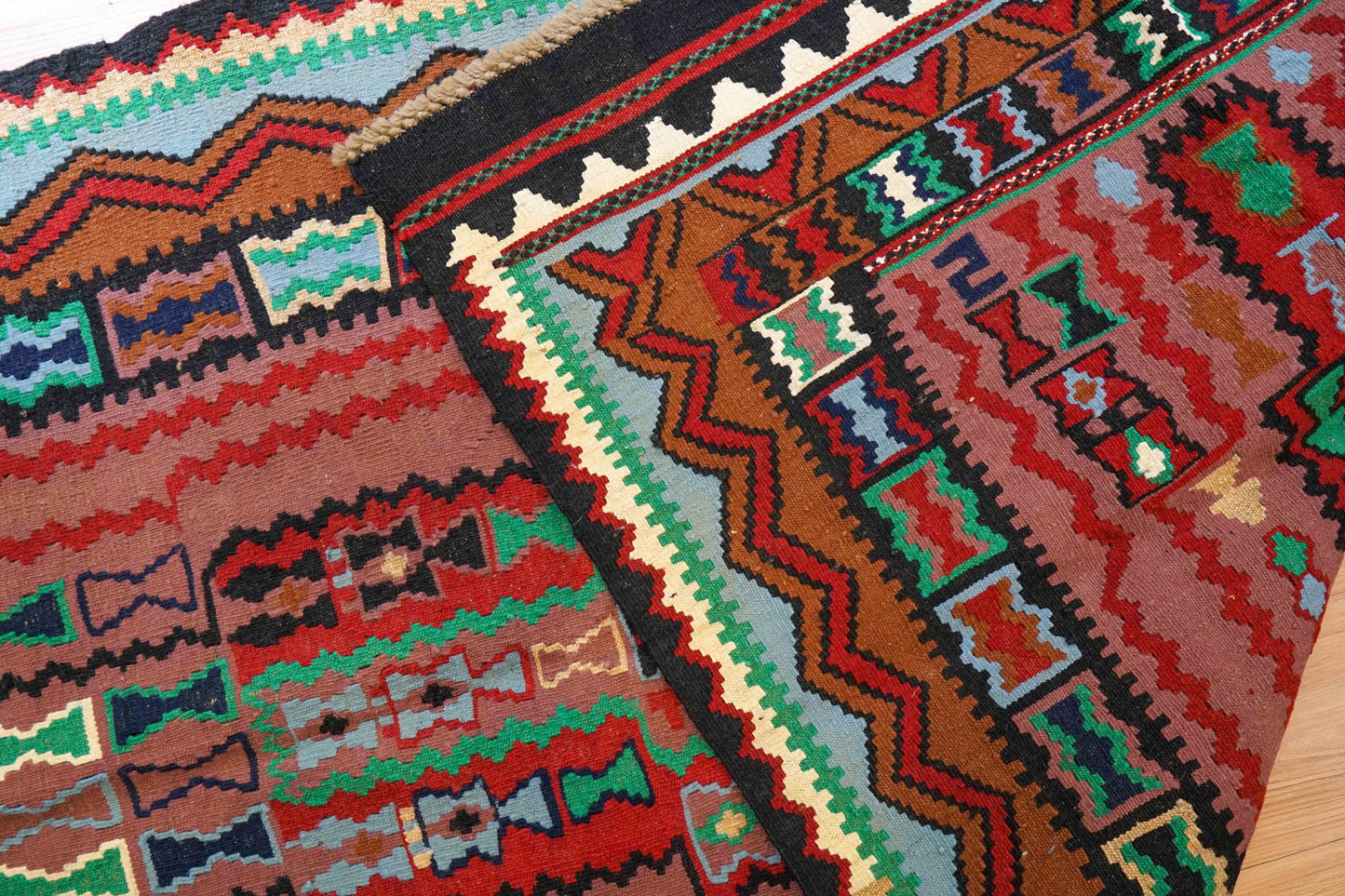  ペルシャ手織りキリム 210×100cm