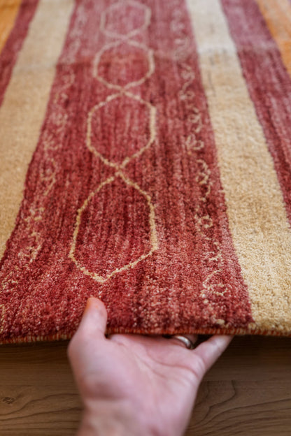  ペルシャ手織りギャッベ244×172cm カシュクリ