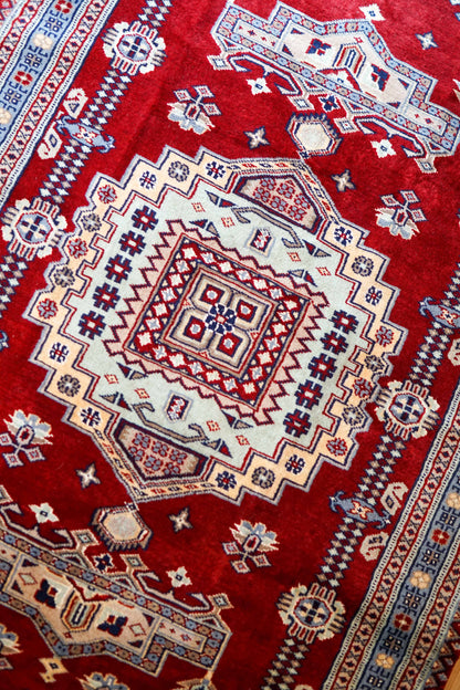 パキスタン手織り絨毯 156×94cm