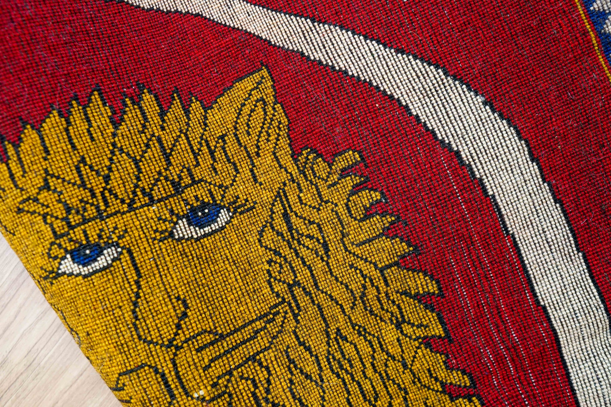  ペルシャ絨毯 カシュカイ族 147x100cm