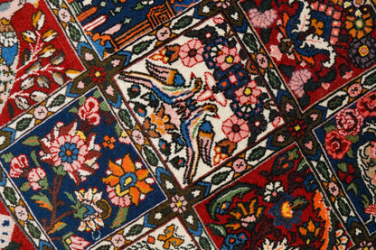  ペルシャ絨毯 バクティアリ産 202×136cm