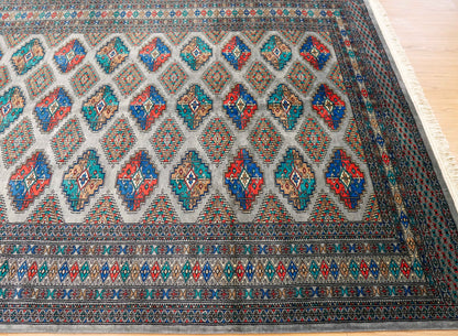  パキスタン手織り絨毯 234×160cm