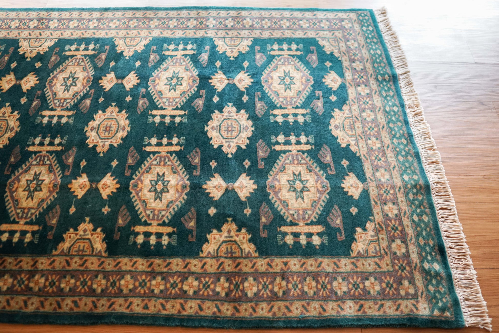  パキスタン手織り絨毯  156×95cm