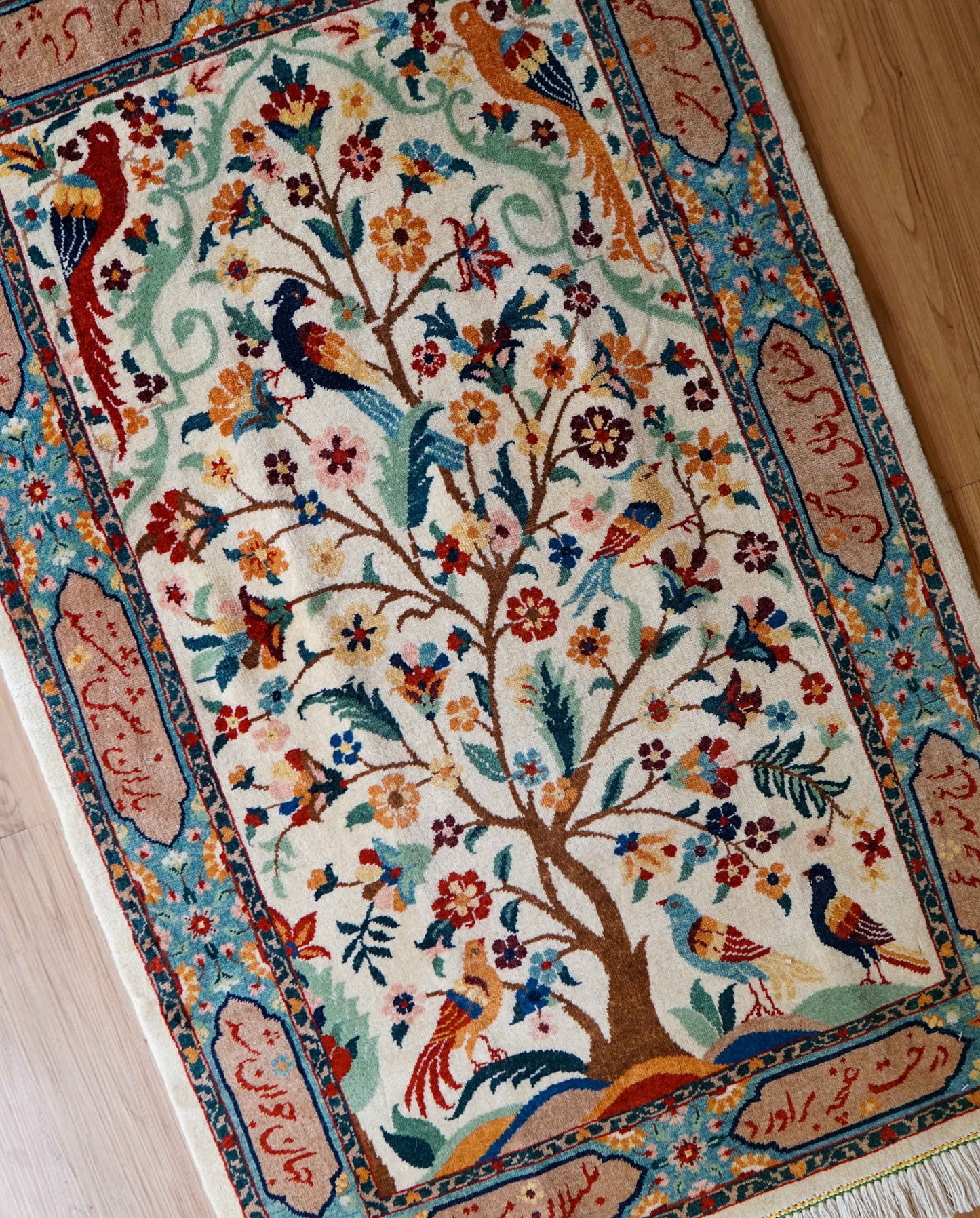  ペルシャ絨毯 バラミン waramin 130×85cm