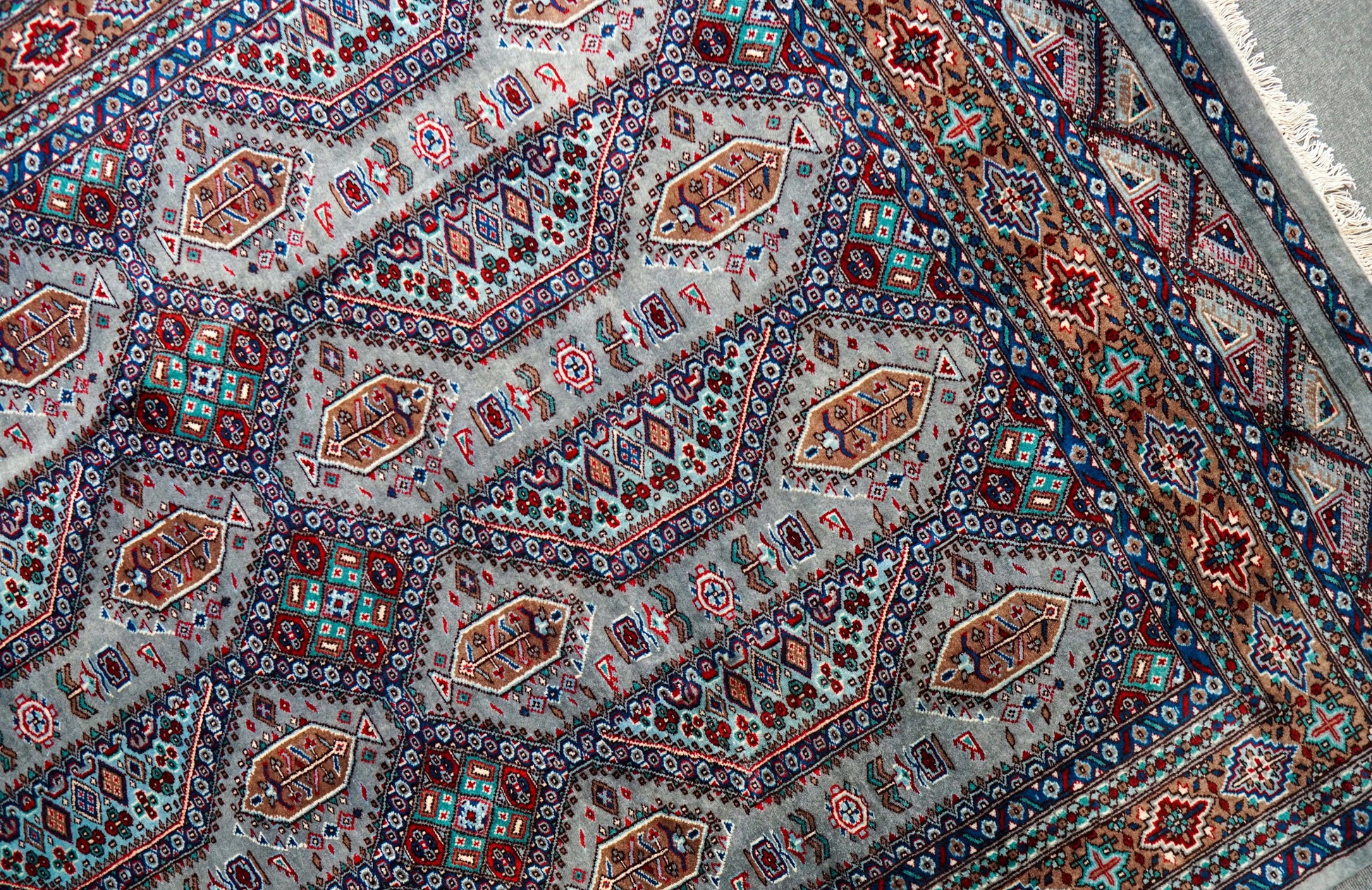 239×154cm【パキスタン手織り絨毯】 Decorworks