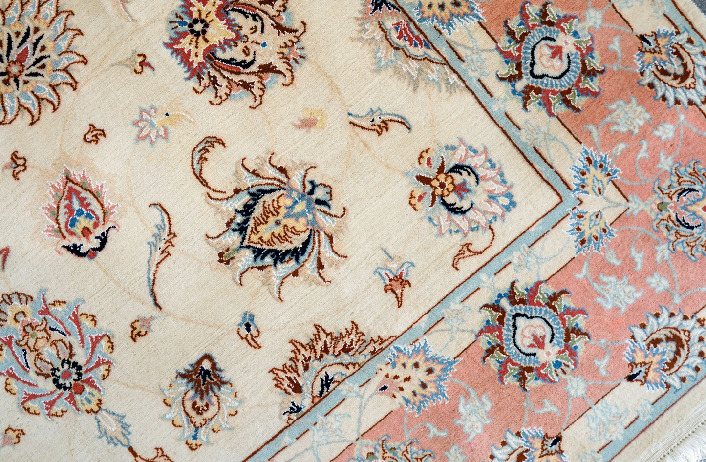 293×188cm　ペルシャ手織り絨毯 タブリーズ産 - Decorworks