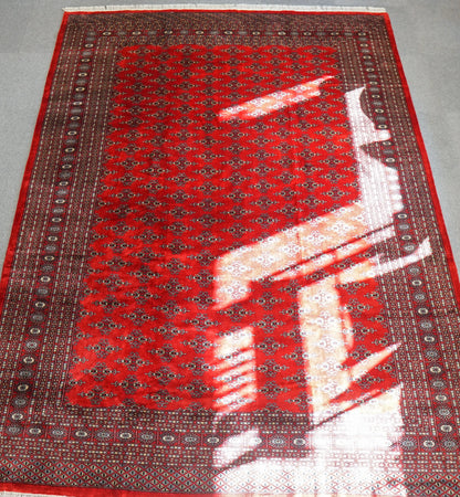 317×253cm  パキスタン手織り絨毯 Decorworks