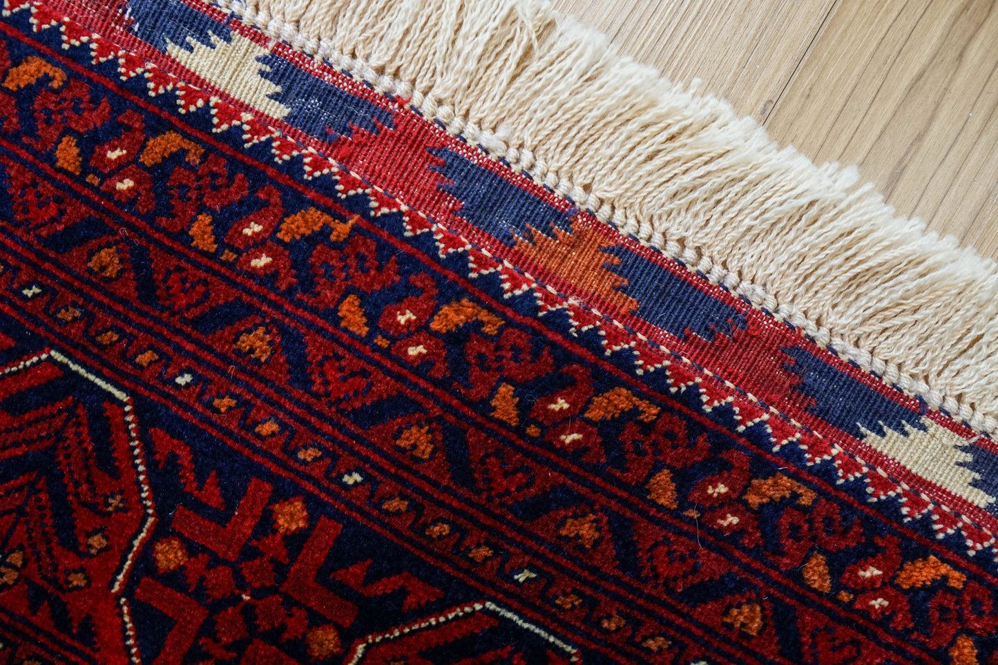  アフガニスタン絨毯 カールモハメディ ビルジククオリティ 240×180cm